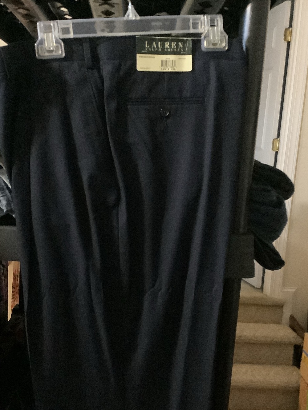 Ralph Lauren Navy Dress pants, cuffs